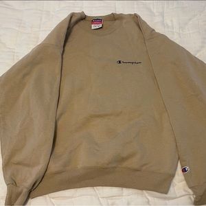 Vintage 1990’s Champion Crewneck Sweatshirt Brown/Beige